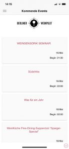 Berliner Weinpilot App