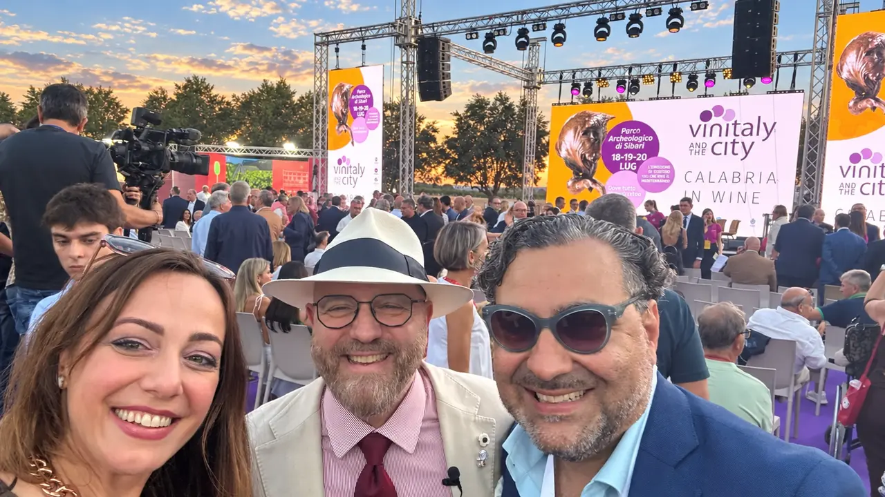 Gäste vor der Bühne von Vinitaly and the City in Sibari